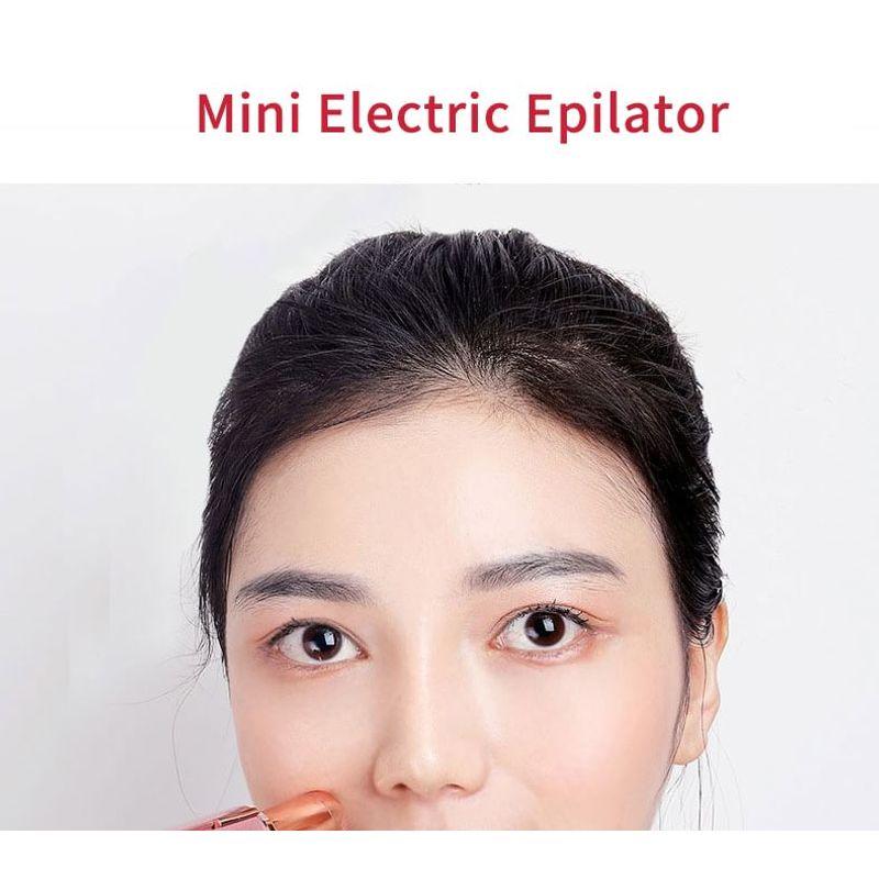 HOMTEC - Wiederaufladbarer Gesichts-Haarentferner
