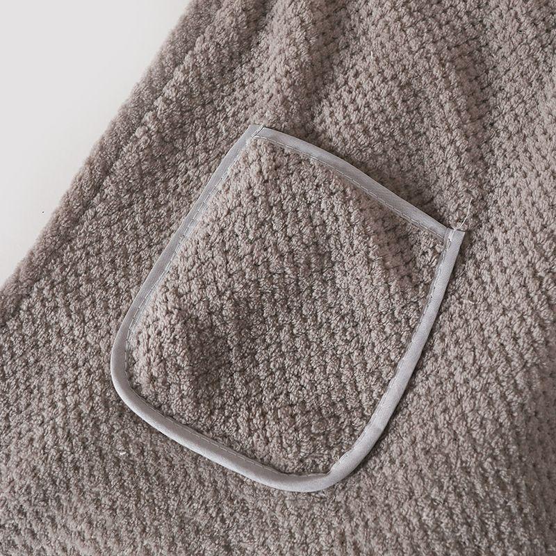 Men's Water-Absorbent Bath Towel Robe - Universal Wear for All Seasons