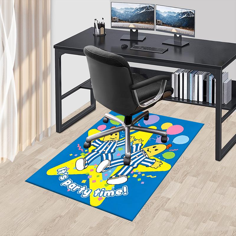 Bananas Pyjamas Party Carpet For Playroom Bedroom Living Room Sofa Home Decorkids Game Area Rug Nonslip Floor Mat