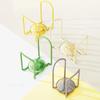 Kitchen Desktop Standing Retractable Bowl Plate Storage Rack Bowl Plate Holder Dish Drying Shelf Space Saving Drainer Organizer