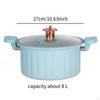 Iron Stew Pot with Easy Clean Design, Ideal for Kitchen And Camping Cooking