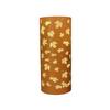 Glass LED Electronic Light Engraved Real Glass Cup LED Flickering Candle For Home And Holiday Decoration