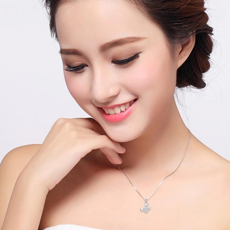 Dámský náhrdelník Lindon Přívěsek z měděné slitiny Zirkon Módní dárek