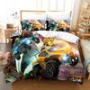 Rocket League Bedding Set Cartoon Bedspread Single Twin Full Queen King Size Design Car Bed Set Adult Kids Bedroom Duvet Cover
