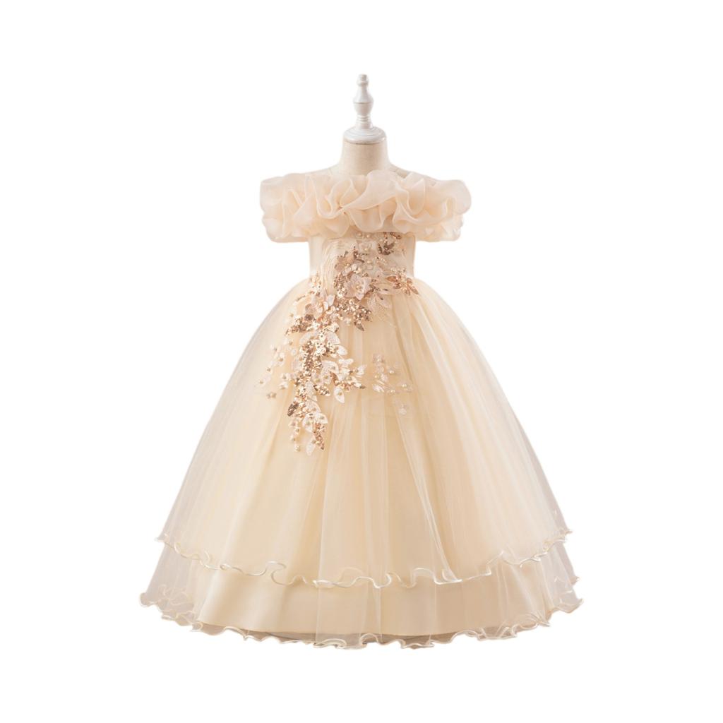 Girls Princess Gown Performance