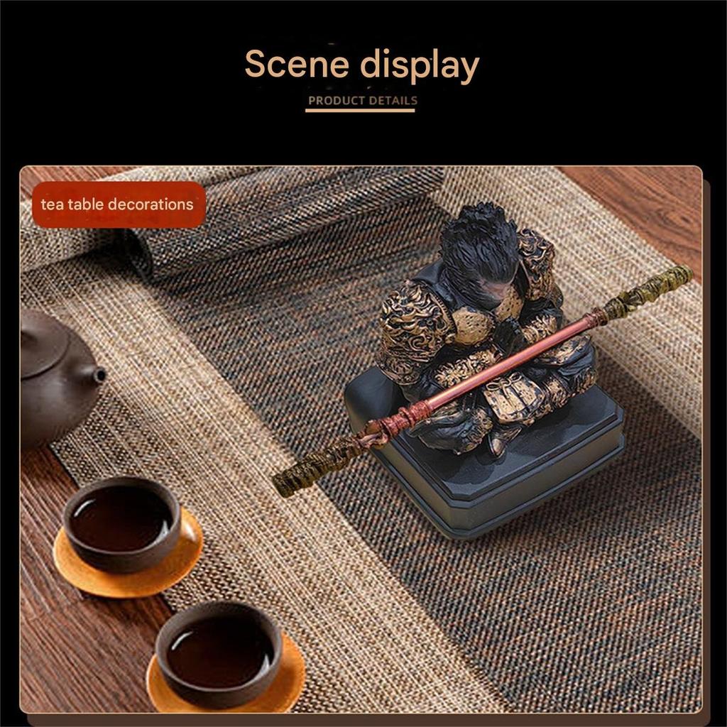 Black Myth: Wukong, the Monkey King, the Chosen One, Resin Decorative Ornament, Game Peripheral, Figure, Model, Journey To the W
