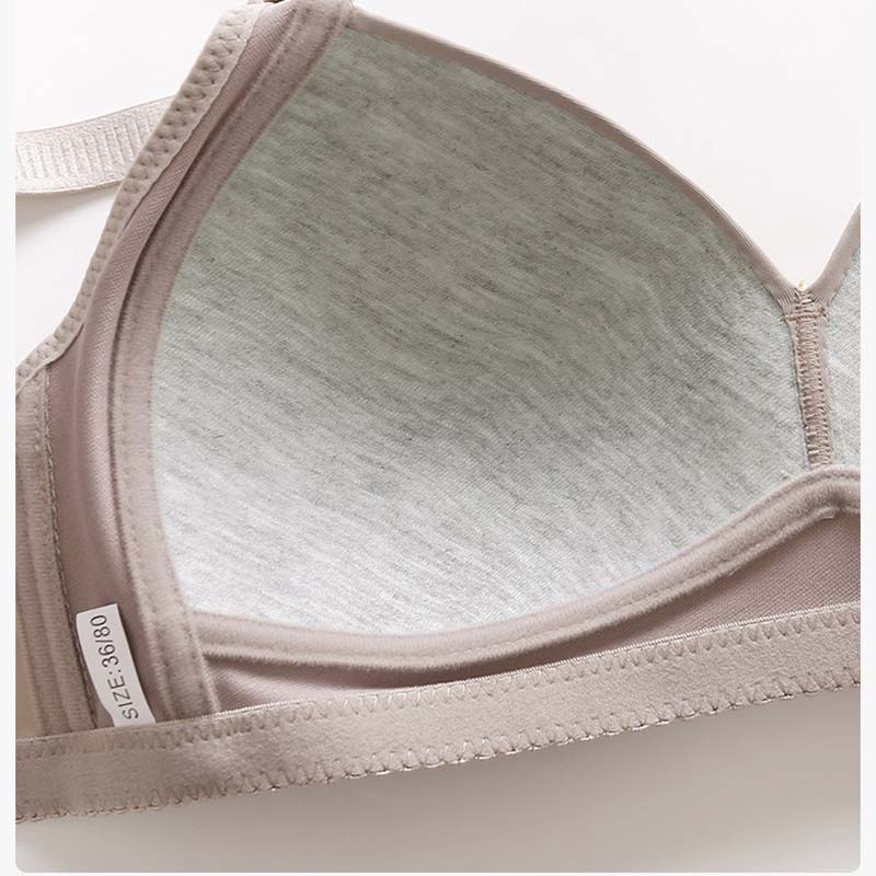 Women's Sexy Plus Size Bra Wireless Comfortable Lightweight Breathable Gather Women's Underwear Together Thin Cup Smooth Bra