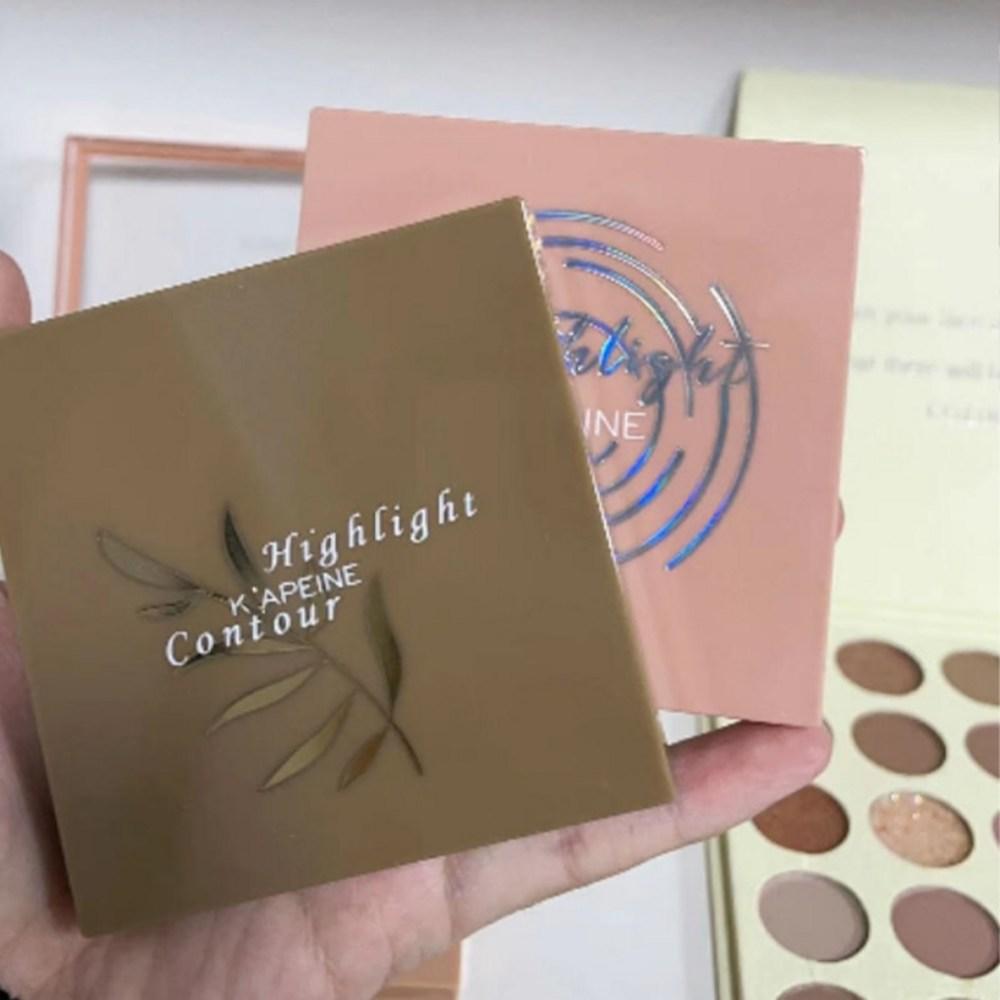 Paletă de contur cu 4 culori, iluminator, pudră de contur mată, rezistentă la apă, machiaj de lungă durată, fard de obraz Rose Blush High Glow, 01, 1 bucată, 1) 01