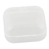 For Storage Plastic Box Storage Box Transparent Square Mini Plastic Organizer Box Packaging Display Compact Size