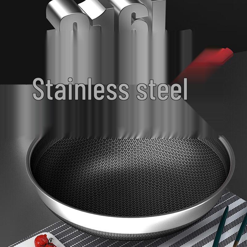 Fule 316 Stainless Steel Honeycomb Wok