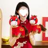 Brinquedo de Pelúcia do Zodíaco Cavalo 2026 - Boneco Mascote Cavalo Ma Shang You Qian, Frete Grátis