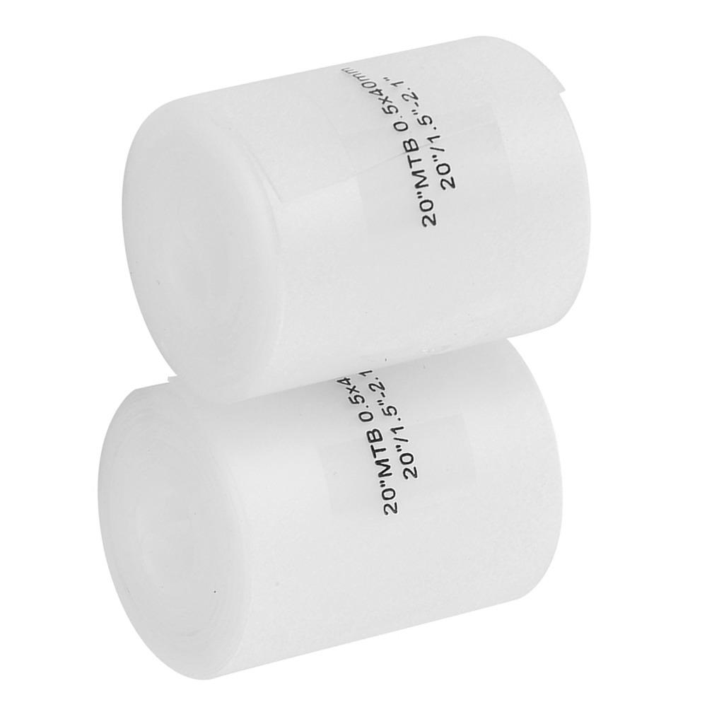 2Pcs Polyurethane Bike Tire Liner White Bike Tire Puncture Proof Belt  Bicycle Accessory