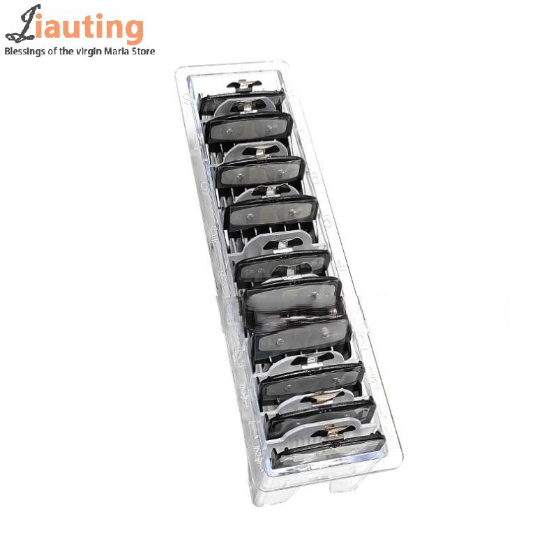 8/10Grid Universal Hair Clipper Guards Stand Case Holder Transparent Hair Clipper Limit Comb Holder For Hair Cutting Guide Comb