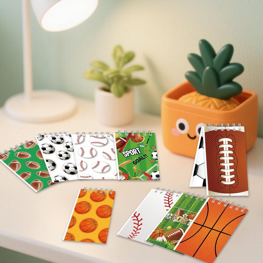 Cross-Border Sports-Themed Baseball, Rugby, Football, Basketball Birthday Planner Notebook