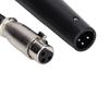 With XLR To 1/4 Inch Cable XLR Microphone 9.8ft Cable 6.35mm Plug Handheld Microphone Dynamic Microphone Portable Speakers