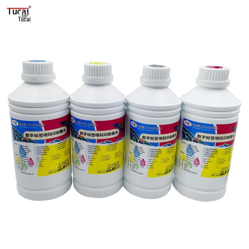 Tu Cai ONE PASS Ink for HP Inkjet Printers - Ideal for Corrugated Boxes and Label Packaging.