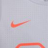 Nike Logo Print Straight-Cut Breathable Basketball Vest Men Vests White 848542-043