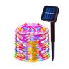 Solar Fairy Lights Outdoor Waterproof Solar String Lights 8 Modes Christmas Copper Wire Lights for Patio Decoration