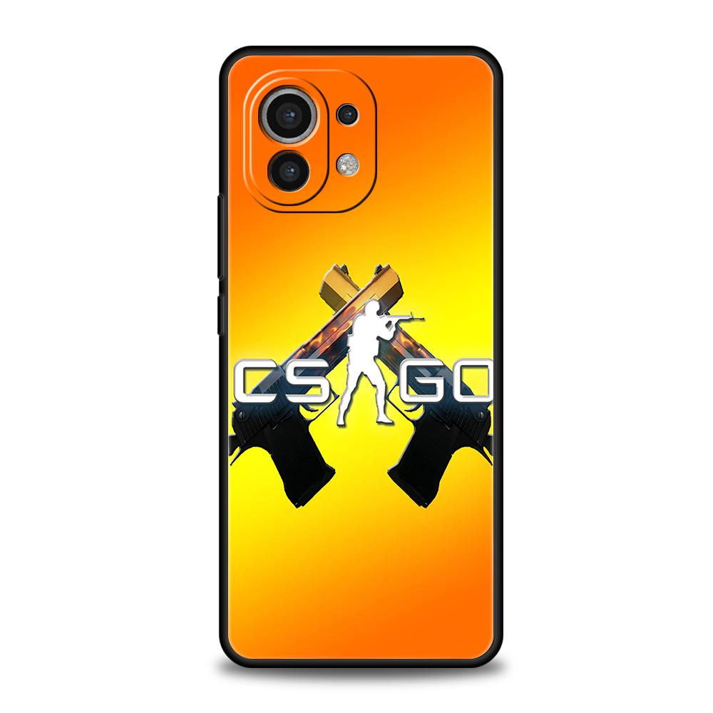Counter Strike CS GO Hot Game Phone Case for Xiaomi Poco F6 F5 F4 F3 X6 X5 X4 X3 NFC M5 M4 M3 C51 C50 C55 GT 5G Silicone Cover