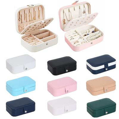 3 Layers Jewellery Boxes Storage Case Drawer Cabinet Earing Necklace Organizer