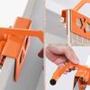 2 Pieces Carbon-Steel Lifting Clamp Ergonomic for Timberwork