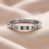 Titanium steel ring, niche and high-end, light luxury, non-fading, cross-border Instagram-style Foever Love