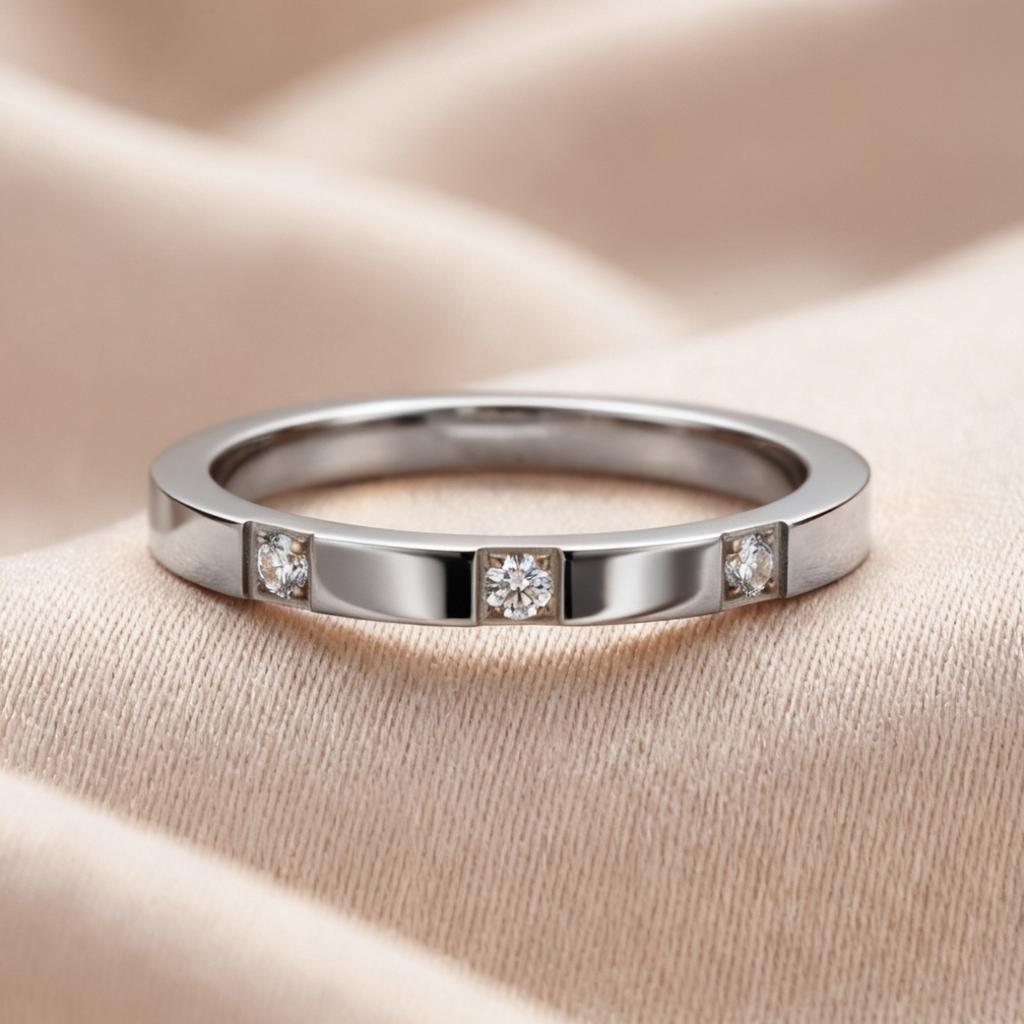 Titanium steel ring, niche and high-end, light luxury, non-fading, cross-border Instagram-style Foever Love