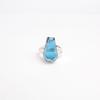 London Blue Topaz Gemstone 925 Sterling Silver Jewelry Handmade Statement Ring RR-47-1