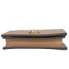 Used GUCCI Bifold Wallet 658610 GG Marmont GG Supreme Canvas/leather Dusting Pink beige By color