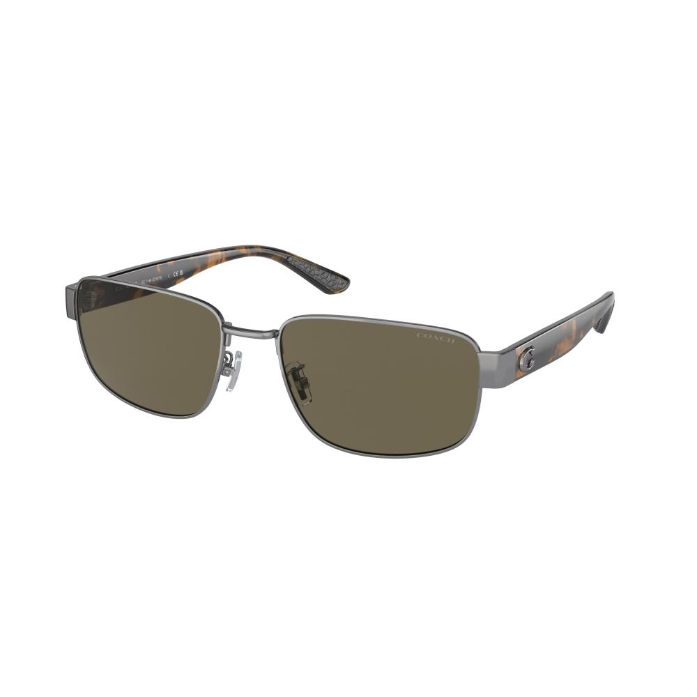 

Coach Men s 59mm Shiny Gunmetal Sunglasses shiny gunmetal
