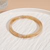 Stylish Acrylic Wide-Face Irregular Bracelet - High-End Design Niche Jewelry