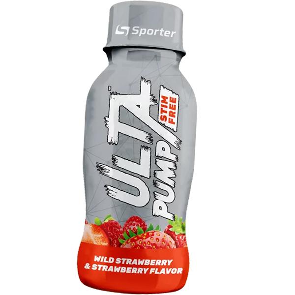 

Предтрен без стимуляторов, Ulta PUMP Stim Free, Sporter 100мл Клубника-земляника (11584004) 100ml