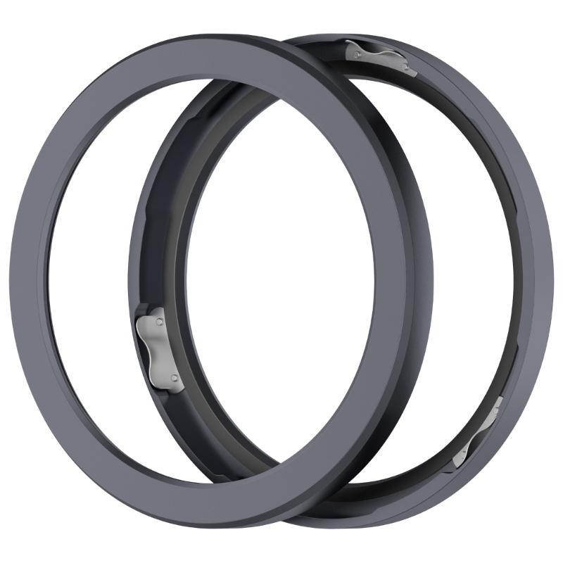 Aluminum Alloy Watch Frame With Reinforced Glass Screen Guard for CMF Watch P2 Smartwatch Scratch Resistance