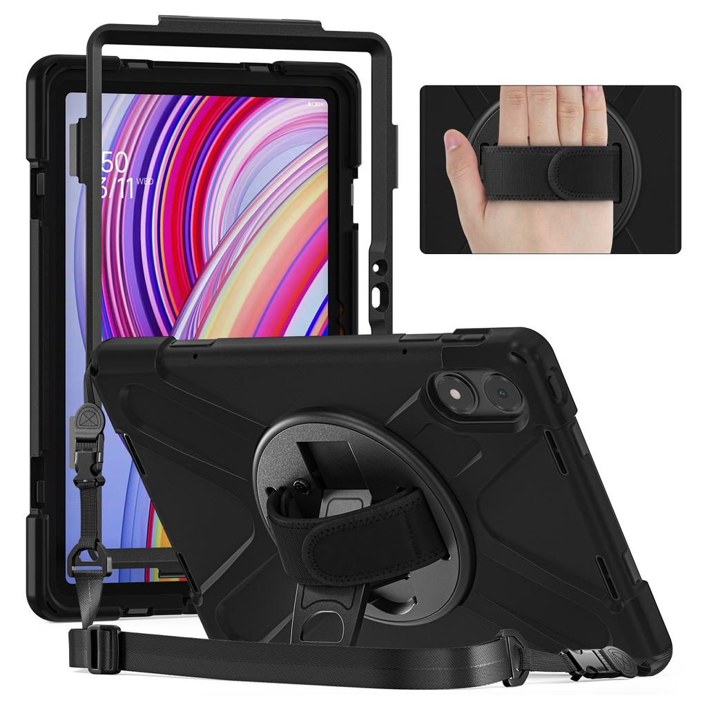 Tablet Case with Shoulder Strap for Xiaomi Redmi Pad Pro 5G/Redmi Pad Pro/Poco Pad 5G/4G Kickstand Cover