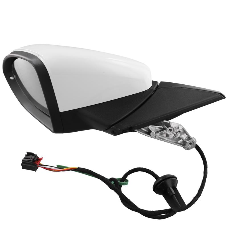 A58X-Rear View Mirror Assembly Exterior Rear View Mirror Side Wing Door Mirror Golf 7 Side Mirror 5GG857507 Left