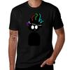 Retro Geist T-Shirt Lässig Trendig Streetwear T-Shirt