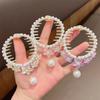 Korean Style Ponytail Buckle Flower Women Hair Claw Butterfly Pearl Hair Clip Hair Bun Fixed Clip