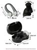 Silicone Waterproof Swimming and Diving Earplugs with Box - Adult Spiral Design