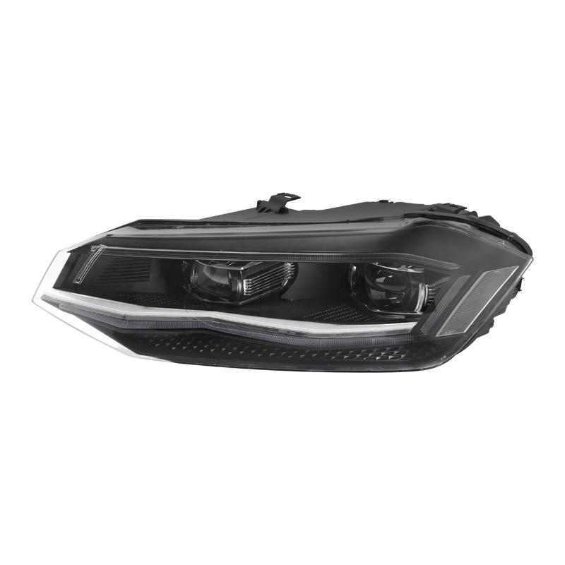 LED Headlight Assembly with DRL, Projector, & Turn Signals for 2019-2024 VW Polo