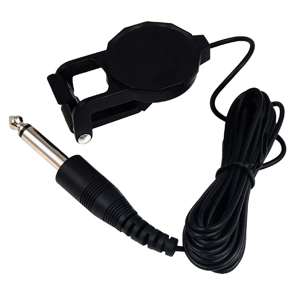 Acoustic Guitar Piezo Pickup Clip On Contact Microphone Piezo Pickup for Guitar Ukulele Violin Parts Easy To Use