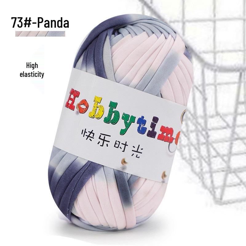Cloth Strip Yarn DIY Crochet Kit: Handmade Bag, Knitting Material for Cushions, Carpets, and Dolls