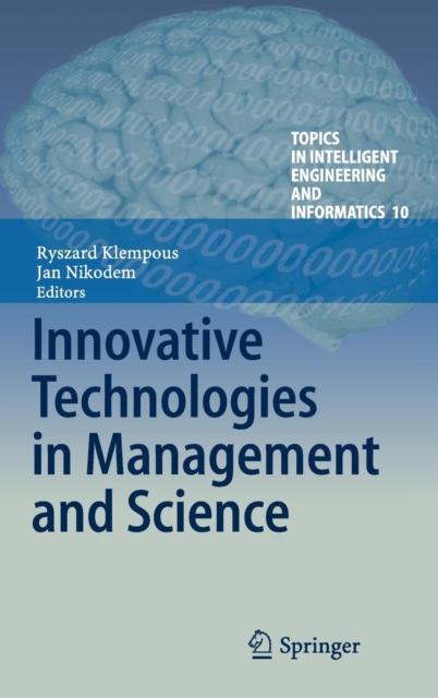 The Innovative Technologies In Management and Science : 10 Book