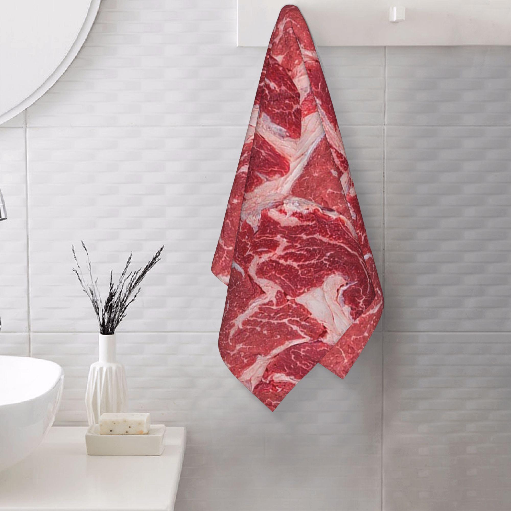 Ka Chen Muda White Meat Soft Face Towel Quick Dry Pool Bath Cotton Towels Absorbent