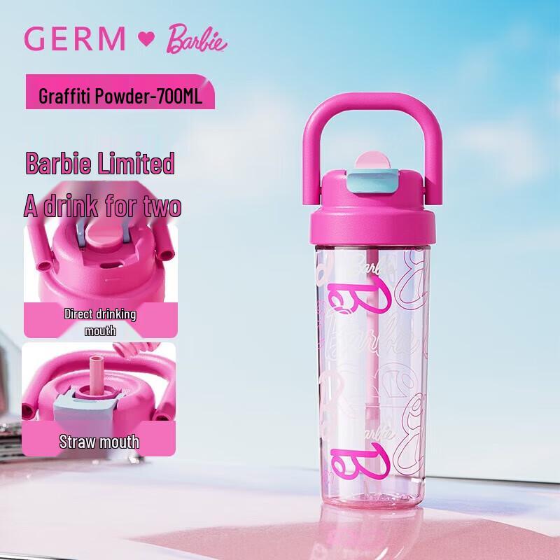 germ Barbie Summer 700ML Double Drink Insulated Bottle