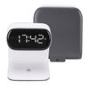 Digital Alarm Clock with Wireless Fast Charging Station 15W Touch Smart Lamp 3 Colors Nightlight for Living Room Bedside