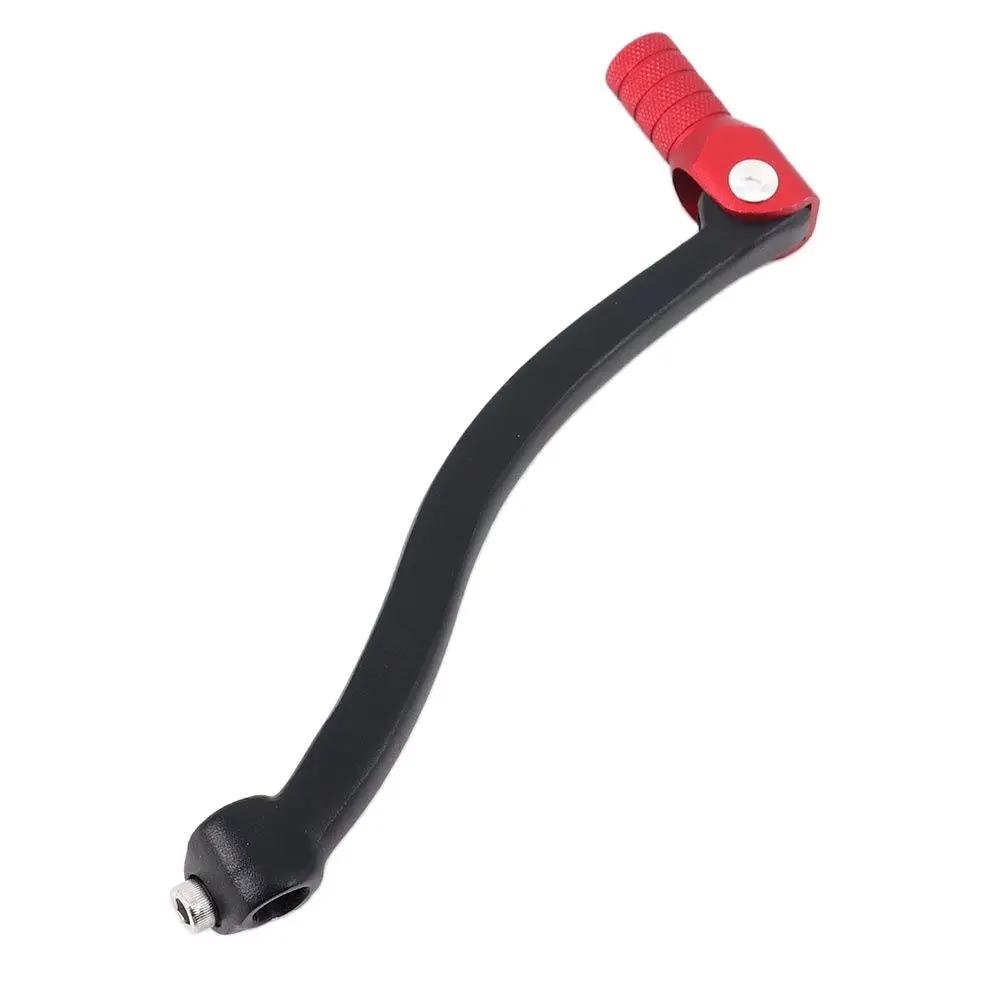 Motorcycle CNC Folding Aluminum Gear Shift Lever Gear Shift Lever For Motorcycle ATV Dirt Bike Pit Bikes Gear Lever Kayo красный