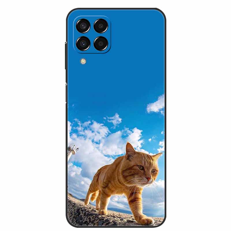 For Samsung Galaxy A12 Case Lovely TPU Soft Silicone Shockproof Cover for Galaxy A42 A22 A22s 5G Phone Cases A 12 Cute Funda Cat