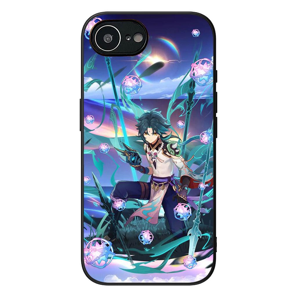 Xiao Zhong Li Genshins Impacts ZhongLi Phone Case for Xiaomi Redmi Note 12 11 10 A3 Pro 10A 10C 12C Note12 5G Protective Cover