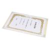 Nakabayashi Certificate/Award File A4 Size/Bifold Type/Vinyl White FSV-A4C-W