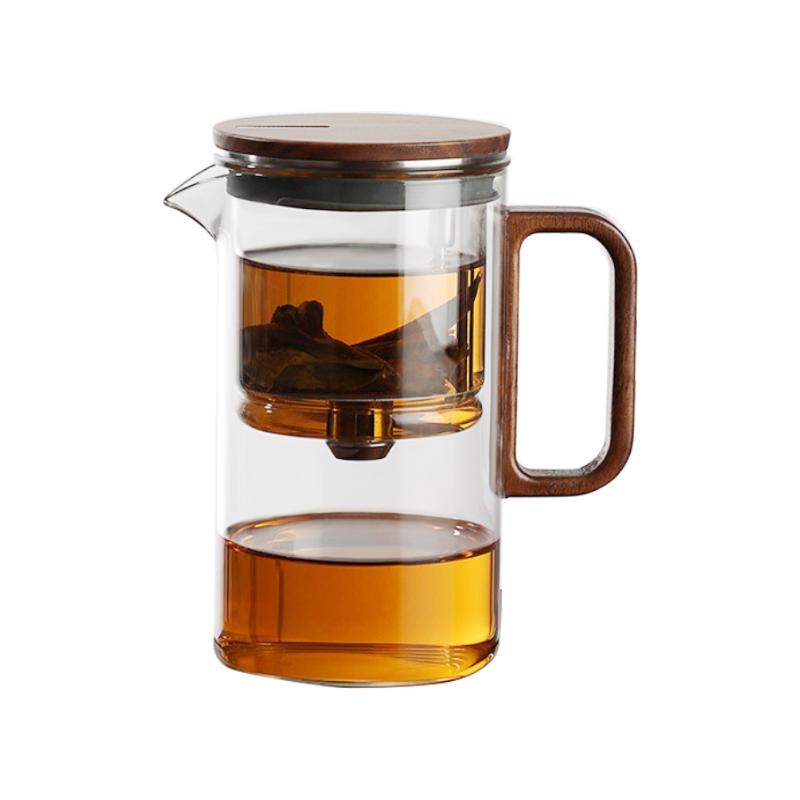 

Магнитный переключатель чайника, высококачественный чайный сервиз, сепаратор воды для чая, бытовой инструмент для приготовления чая, термостойкий стеклянный чайник 500ml-16.9oz